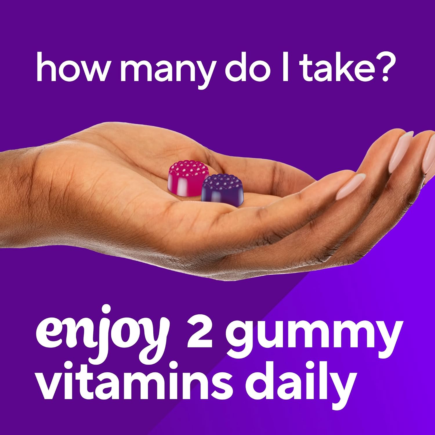 Vitafusion Womens Multivitamin Gummies, Berry Flavored Daily Vitamins for Women With Vitamins A,C,D,E,B-6 and B-12, America’s Number 1 Gummy Vitamin Brand, 75 Days Supply, 150 Count (Package May Vary) - Image 7