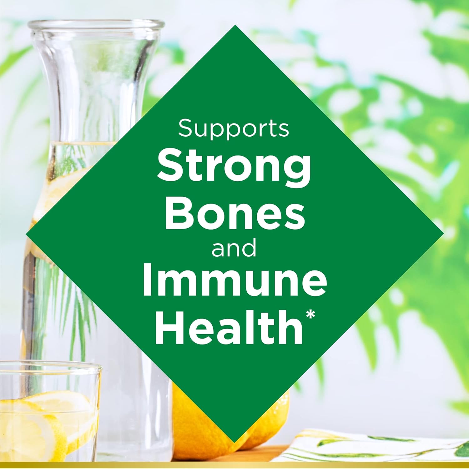 Nature's Bounty Vitamin D, Supports Immune Health & Bone Health, 2000IU Vitamin D3, 150 Softgels - Image 4