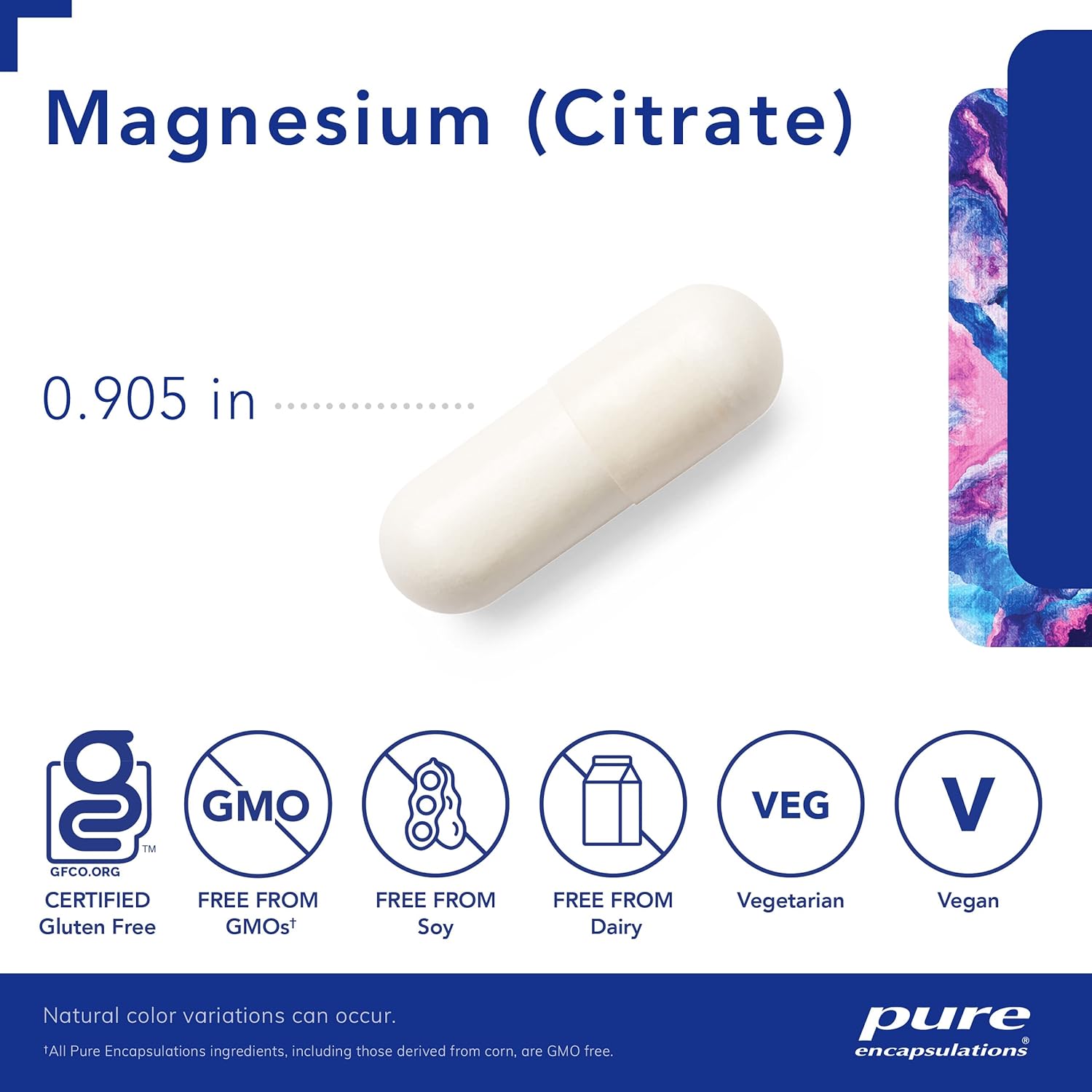 Pure Encapsulations Magnesium (Citrate) - Supplement for Sleep, Heart Health, Cognitive Health, Bone Health, Energy, Muscles, and Metabolism* - with Premium Magnesium - 180 Capsules - Image 4