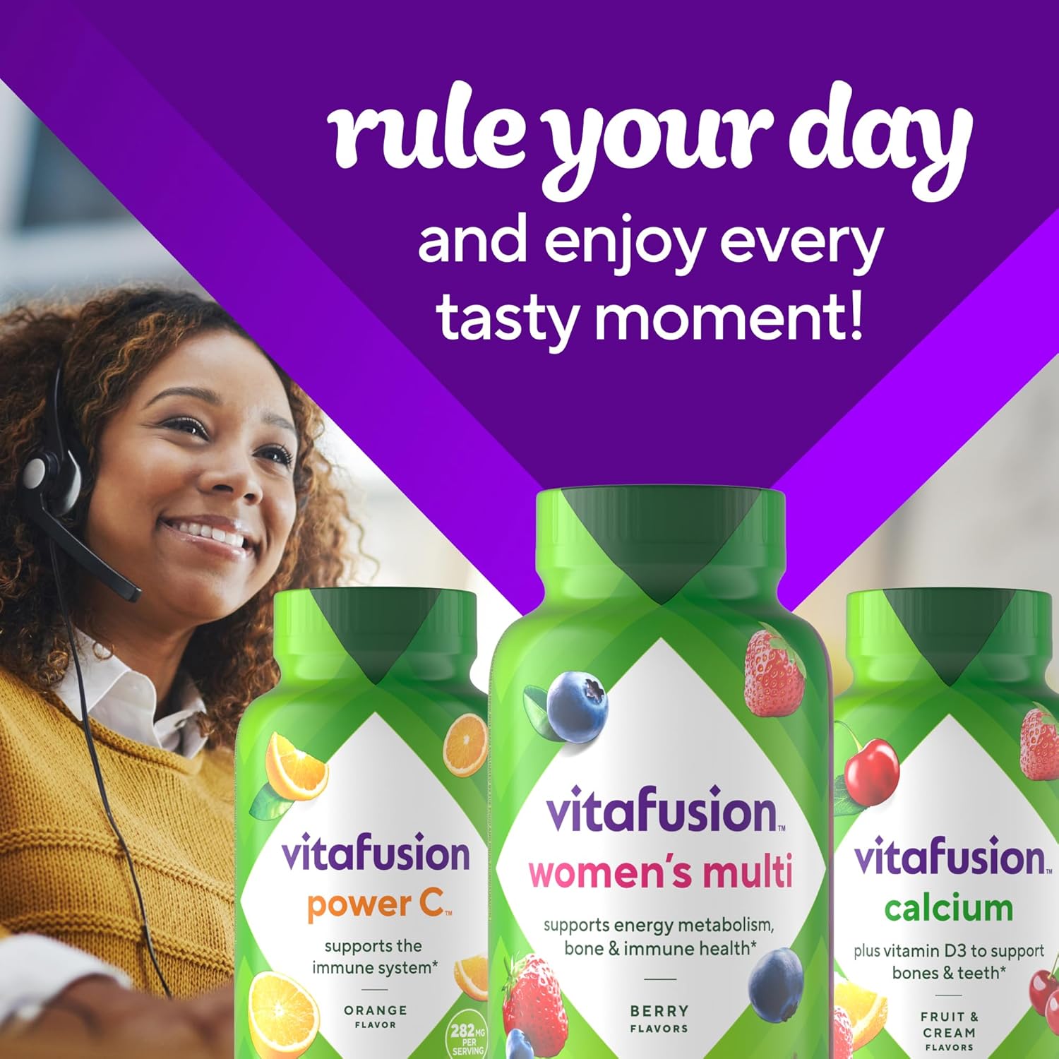 Vitafusion Womens Multivitamin Gummies, Berry Flavored Daily Vitamins for Women With Vitamins A,C,D,E,B-6 and B-12, America’s Number 1 Gummy Vitamin Brand, 75 Days Supply, 150 Count (Package May Vary) - Image 11