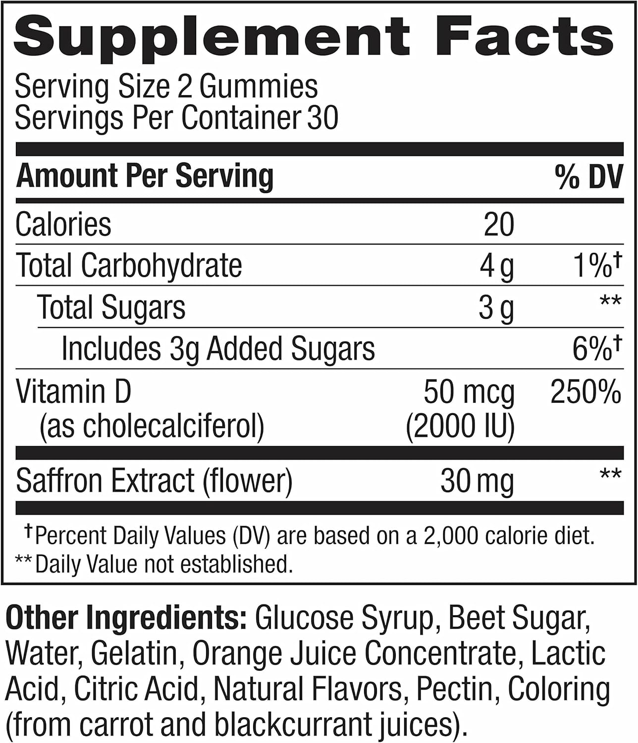 OLLY Hello Happy Gummy Worms, Mood Balance Support, Vitamin D, Saffron, Adult Chewable Supplement, Tropical Zing - 60 Count - Image 9