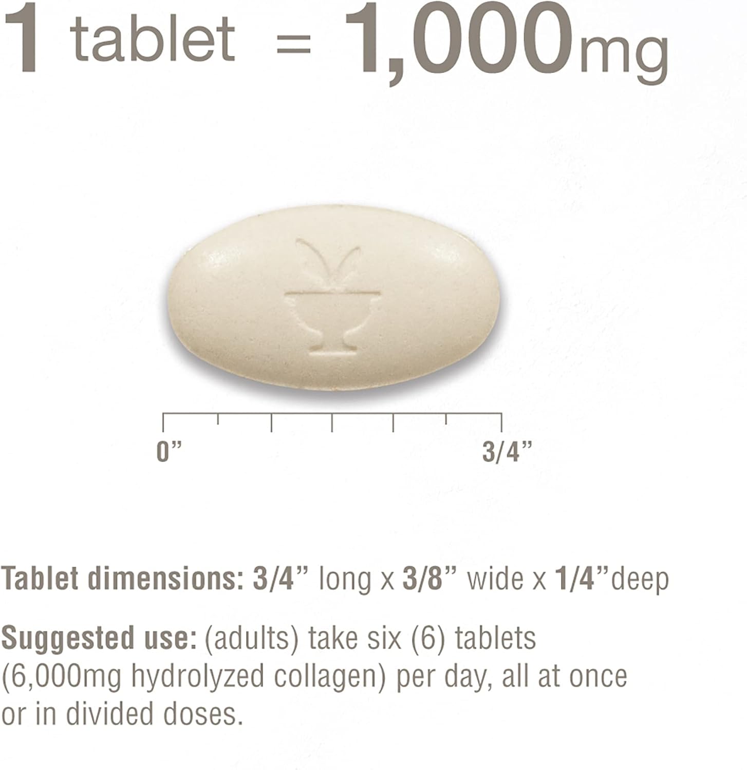 Youtheory Advanced Collagen - 6,000 mg Collagen - with Vitamin C - for Hair, Skin & Nails* - Collagen Supplements for Women and Men - 120 Tablets - Image 10