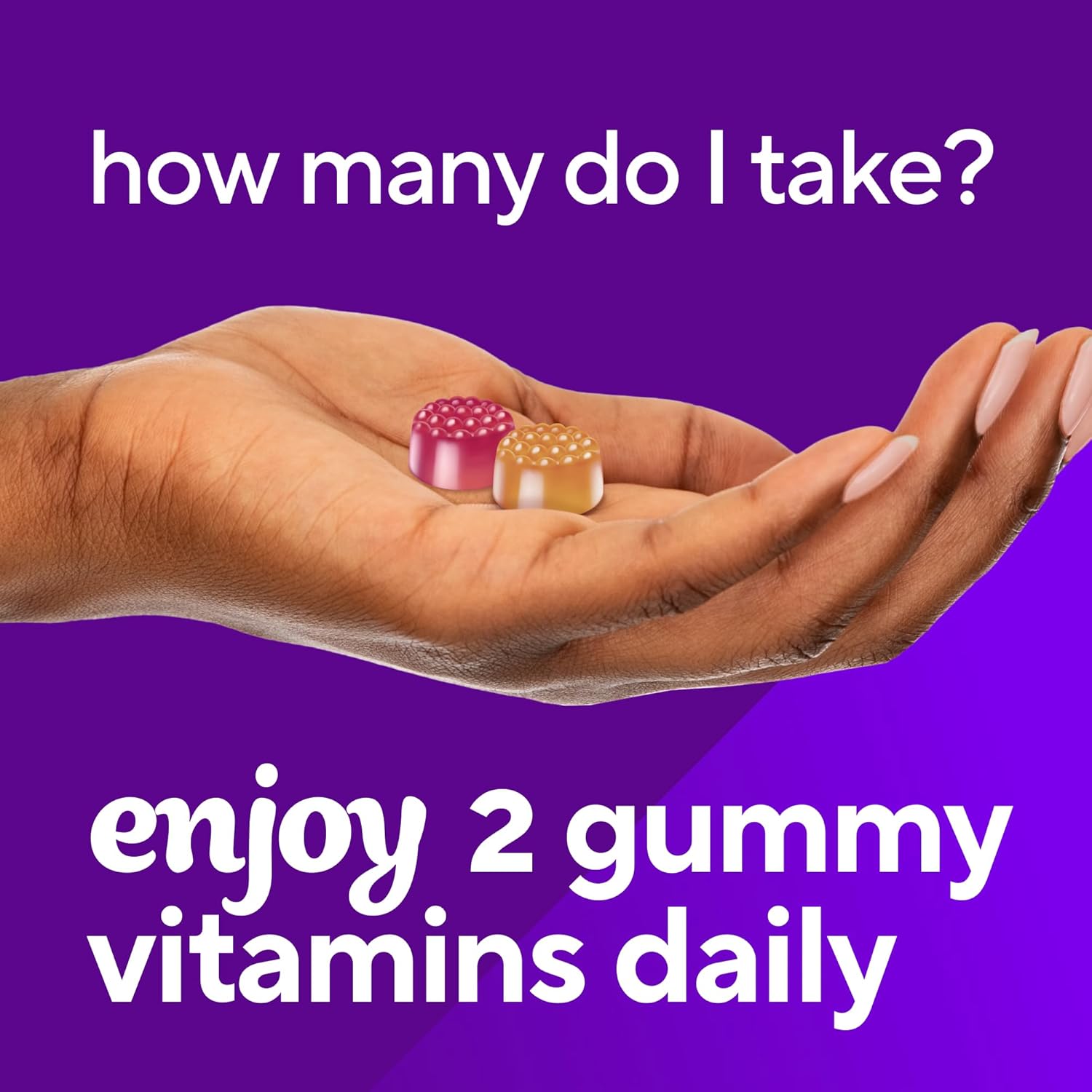 Vitafusion Women's 50+ Daily Multivitamin, Gummy Vitamins, 120 Ct - Image 7
