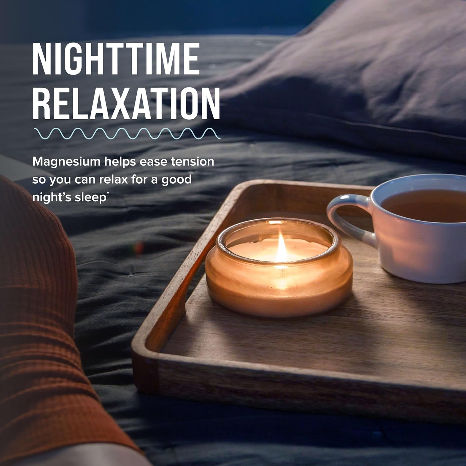 Natural Vitality Calm, Magnesium Citrate Supplement, Stress Relief Gummies, Supports a Healthy Response to Stress, Gluten Free, Vegan, Orange, 240 Gummies - Image 7